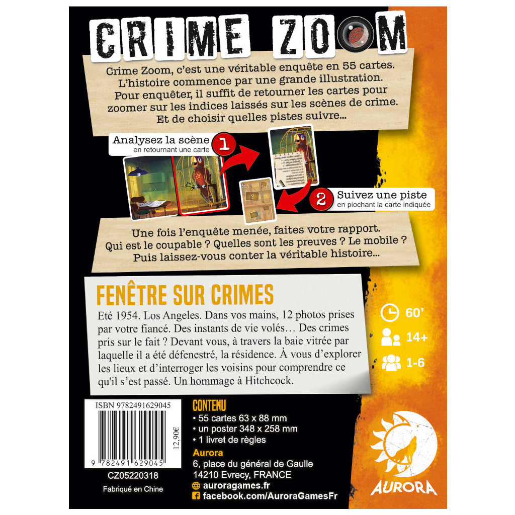 Crime Zoom - Fenêtres sur Crimes