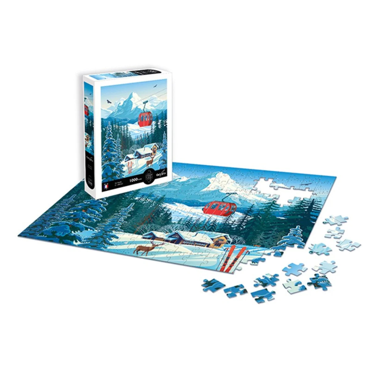 Puzzle Calypto - 1000 pieces - Paysage enneige