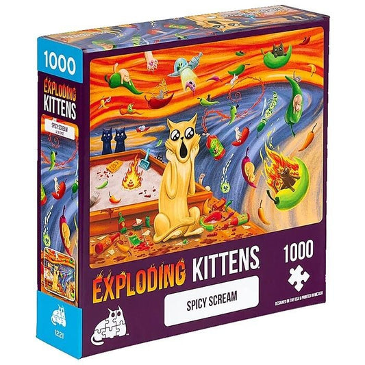 Puzzle Exploding Kittens - Spicy Scream
