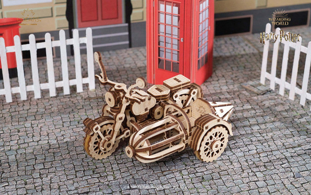 UGears Harry Potter - Moto volante de Hagrid™ avec sidecar