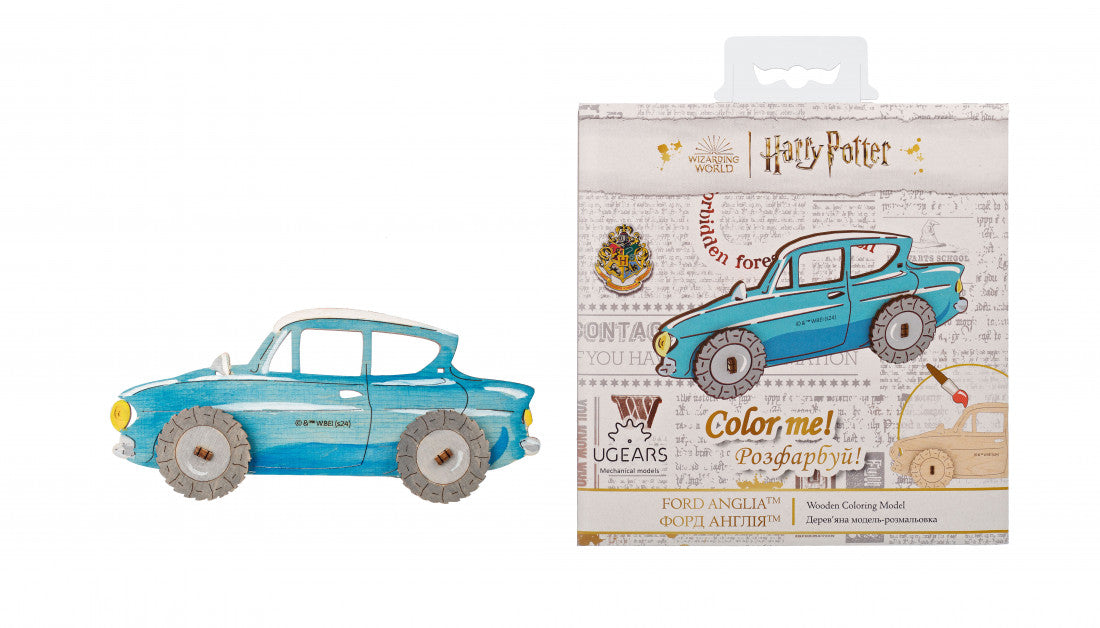 UGears Harry Potter - Ford Anglia™ Coloring Model