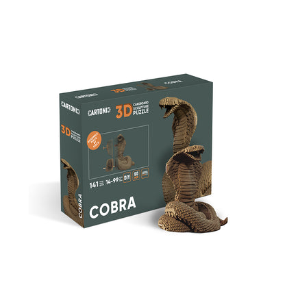 CARTONIC® – Cobra - Modèle 3D en carton