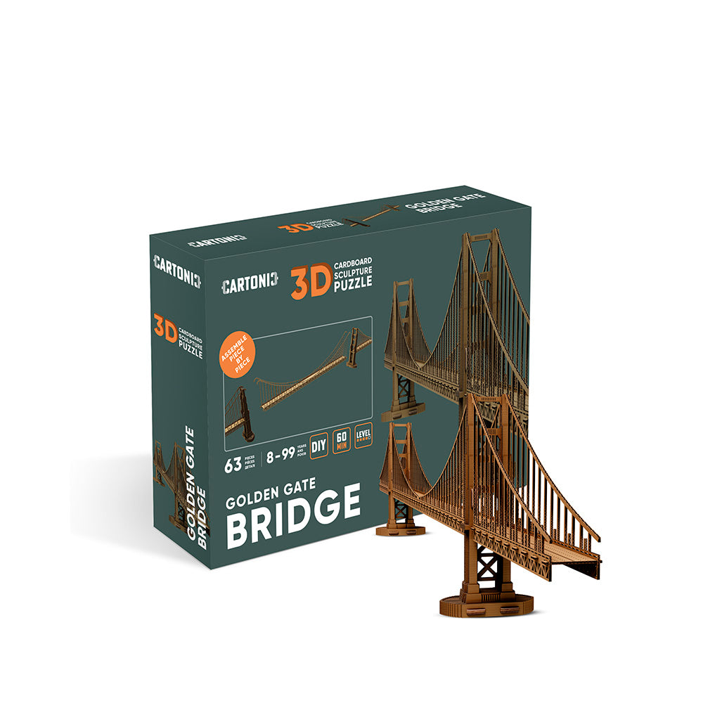 CARTONIC® – Golden Gate - Modèle 3D en carton