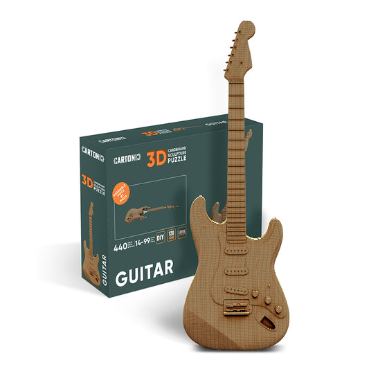 CARTONIC® – Guitar - Modèle 3D en carton