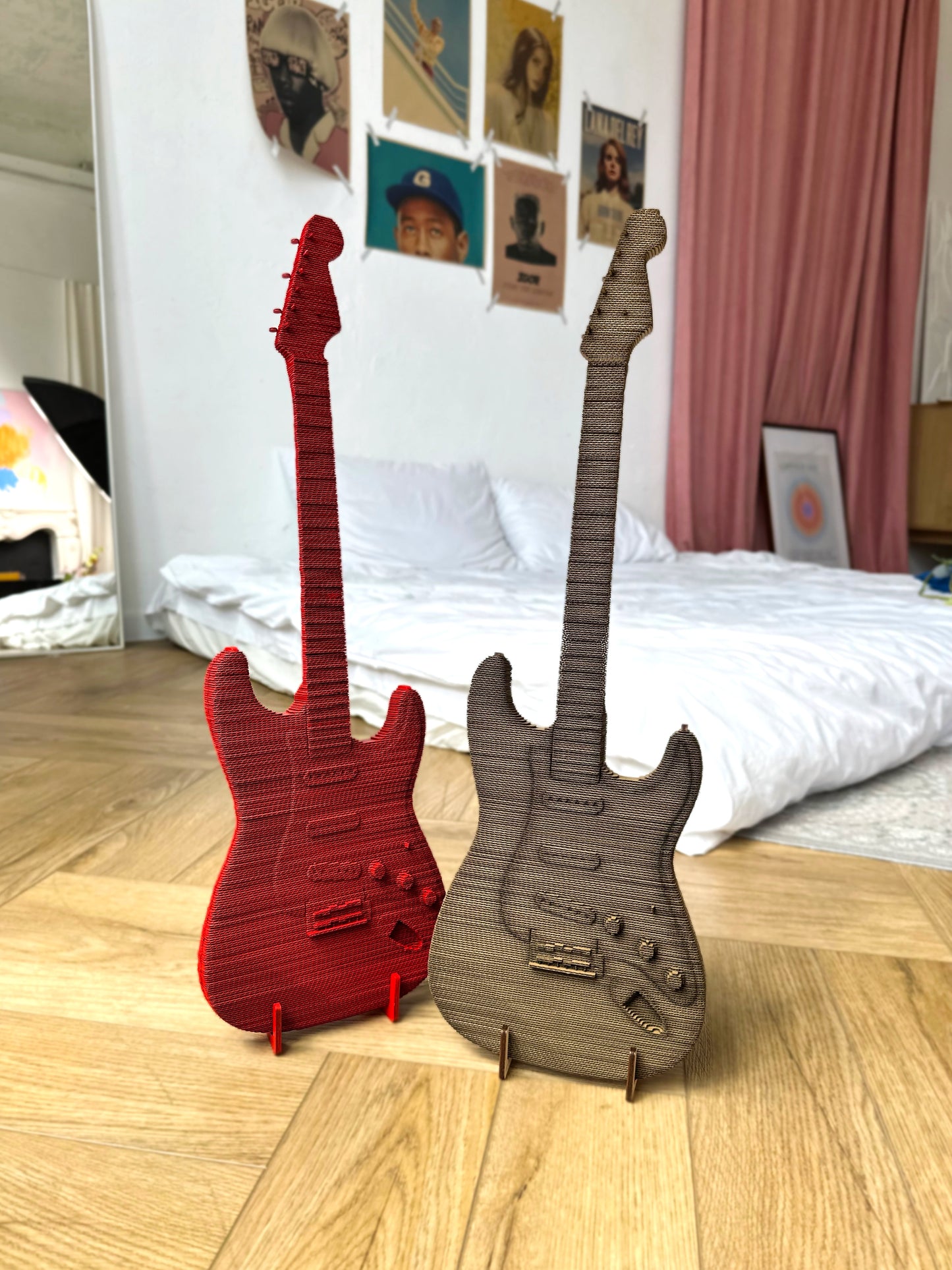 CARTONIC® – Guitar - Modèle 3D en carton