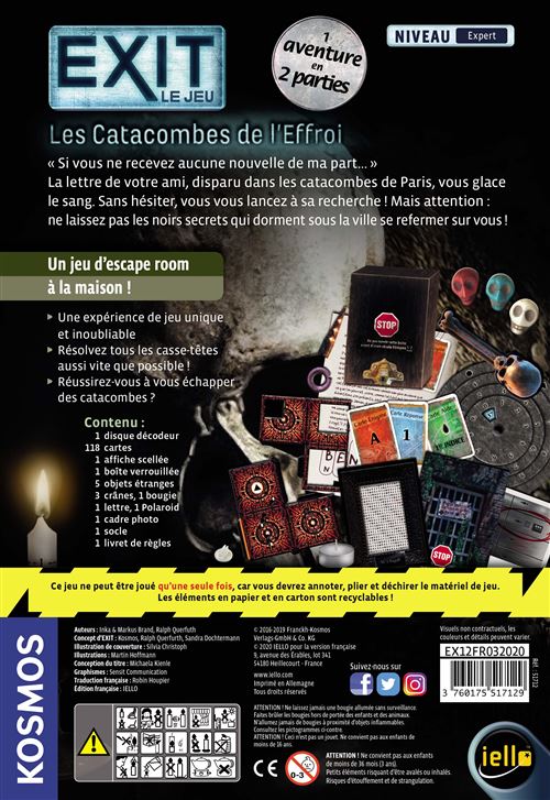 Exit : Les Catacombes de l'Effroi