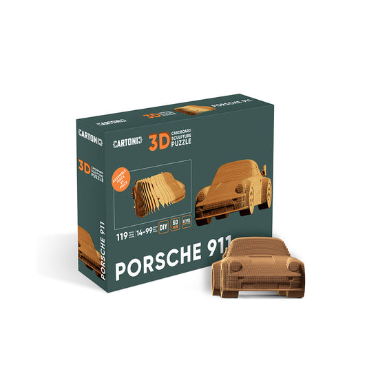 CARTONIC® – Porsche 911 - Modèle 3D en carton