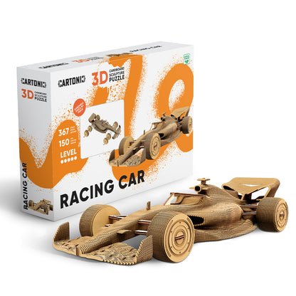 CARTONIC® – Racing Car - Modèle 3D en carton