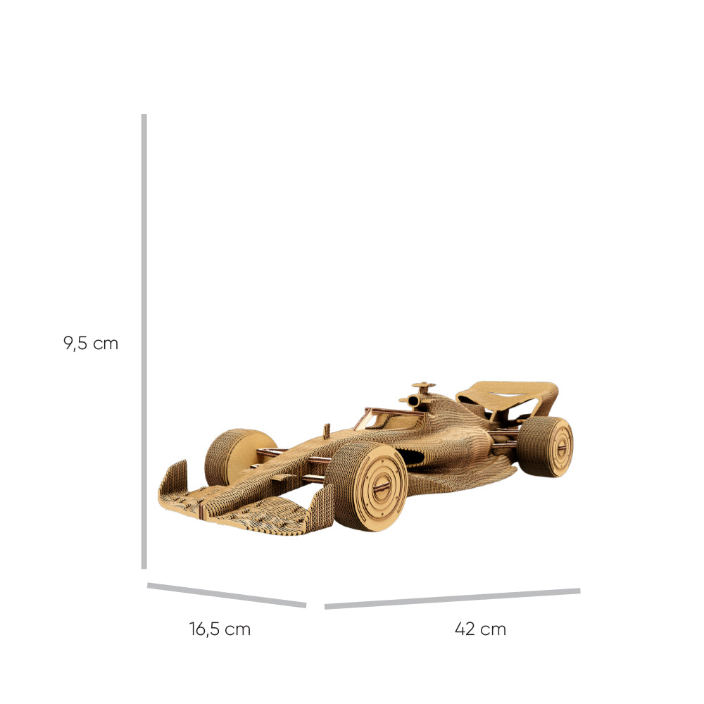 CARTONIC® – Racing Car - Modèle 3D en carton