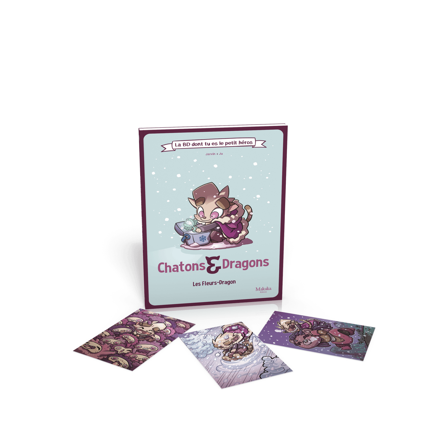 Chatons & Dragons – Les fleurs-dragon