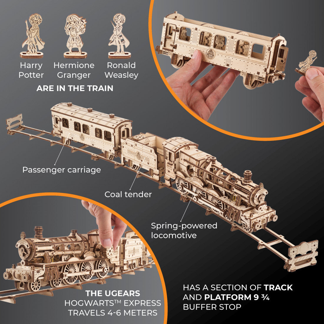 UGears Harry Potter -  Le Poudlard™ Express