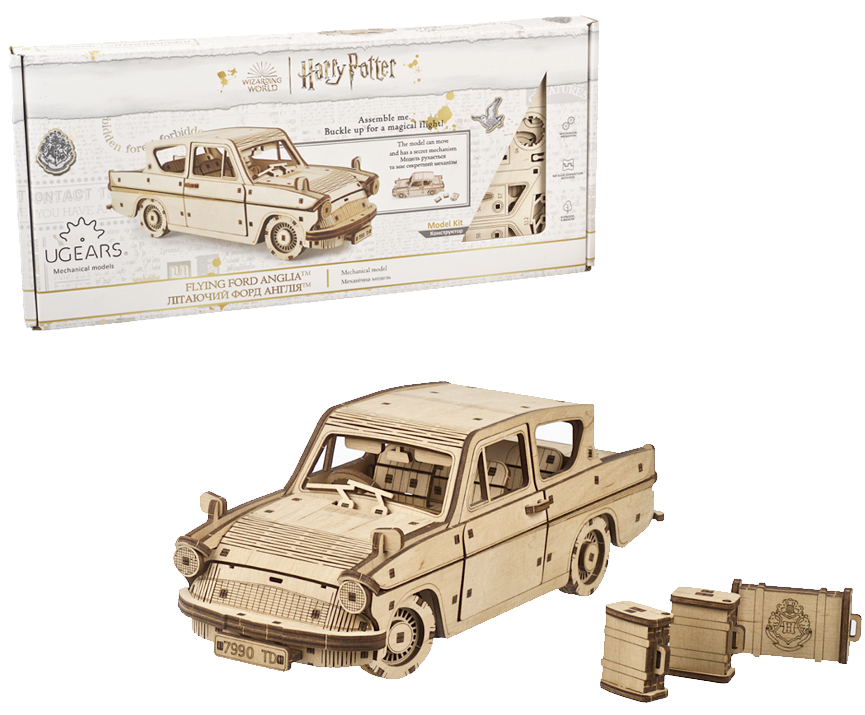 UGears Harry Potter - Voiture Volante Ford Anglia™