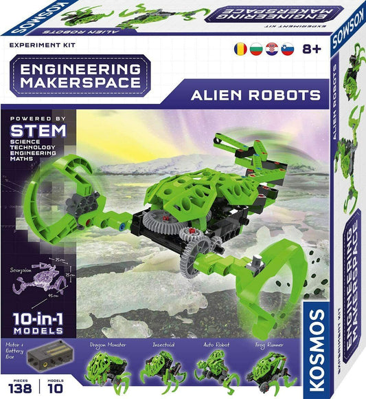 Engineering Makerspace - ALIEN ROBOTS 10-in-1 Models