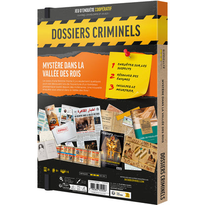 Dossiers Criminels - Mystère Dans La Vallée Des Rois