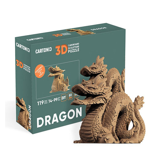 CARTONIC® – Dragon - Modèle 3D en carton