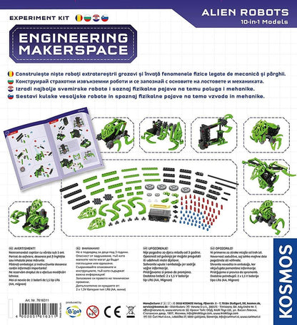 Engineering Makerspace - ALIEN ROBOTS 10-in-1 Models