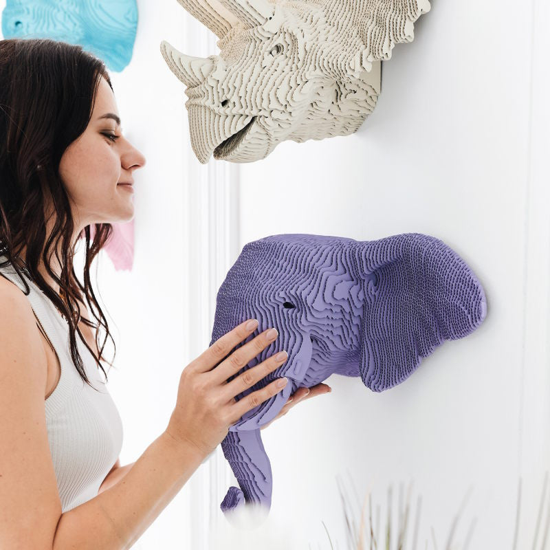 CARTONIC® – Eléphant - Modèle 3D en carton