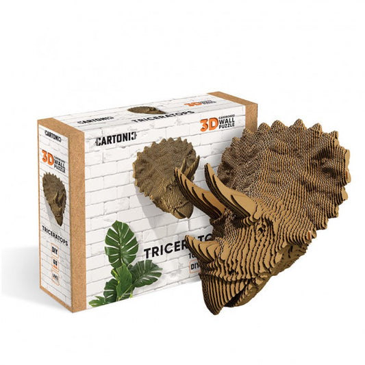 CARTONIC® – Triceratops - Modèle 3D en carton