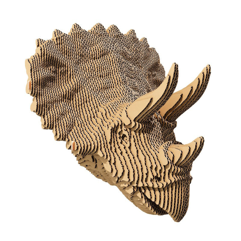 CARTONIC® – Triceratops - Modèle 3D en carton