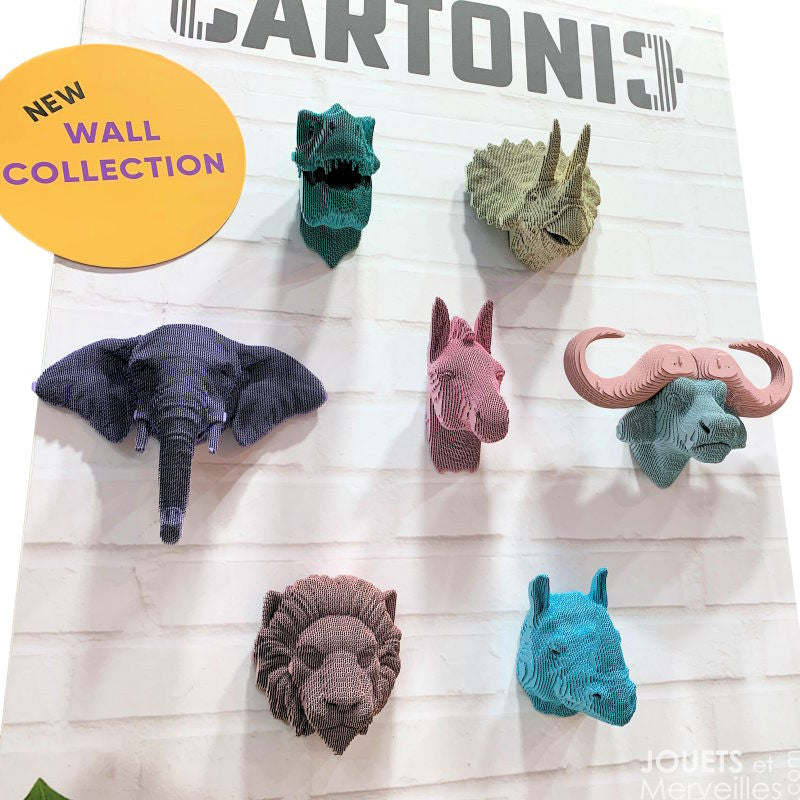 CARTONIC® – Eléphant - Modèle 3D en carton